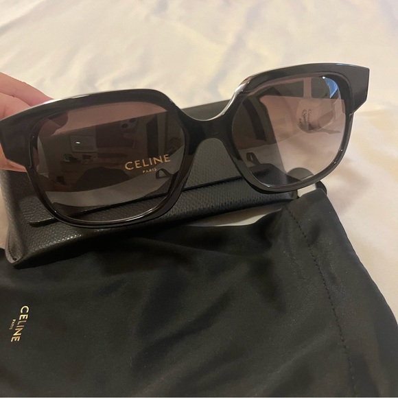 New Celine Eyewear Maillon Triomphe Sunglasses $420 - Picture 8 of 16